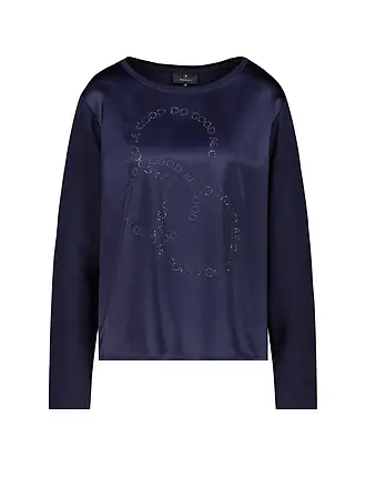 MONARI | T-shirt blouse | dunkelblau